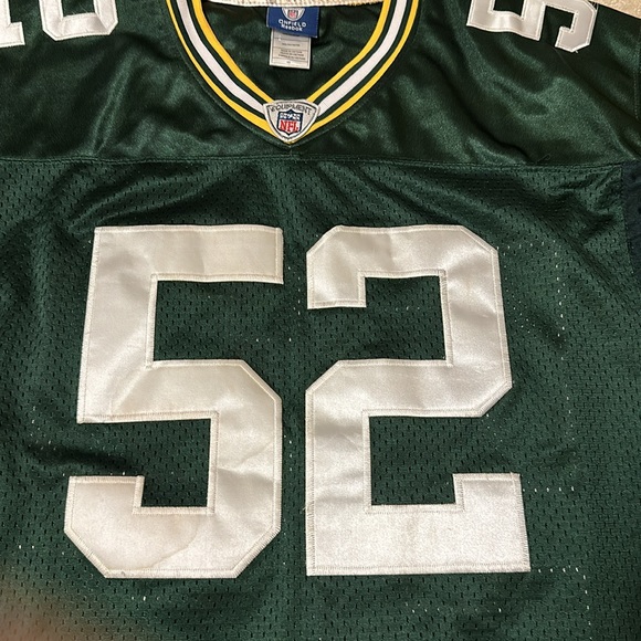 Vintage GB Packers Clay Mathews #52 Reebok NFL Players jersey siz… - Picture 5 of 9